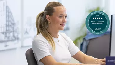 Årets EPSI-måling for forsikringsbranchen er netop offentliggjort, og vi er er stolte af at kunne dele, at vi er kåret til det "landsdækkende forsikringsselskab, tilgængelig for alle" med den højeste kundetilfredshed.