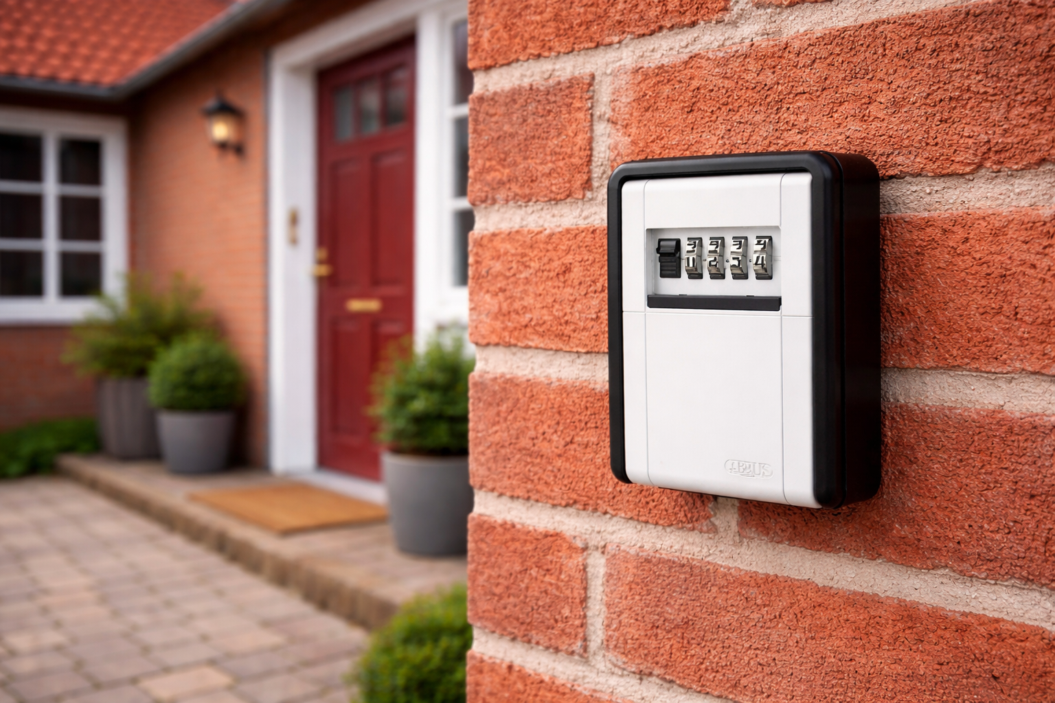 En nøgleboks er en sikker og praktisk måde at opbevare dine nøgler på uden for boligen. Hos Aros Forsikring er det tilladt at anvende en godkendt nøgleboks, så længe den lever op til vores sikkerhedskrav. Her kan du læse mere om fordelene og vores anbefaling af en godkendt løsning.