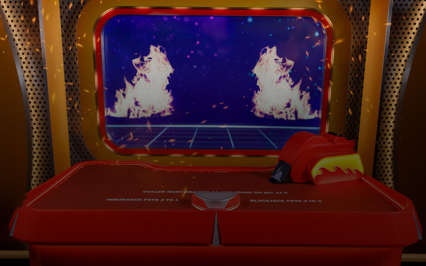 Mega Fire Blaze Blackjack Live