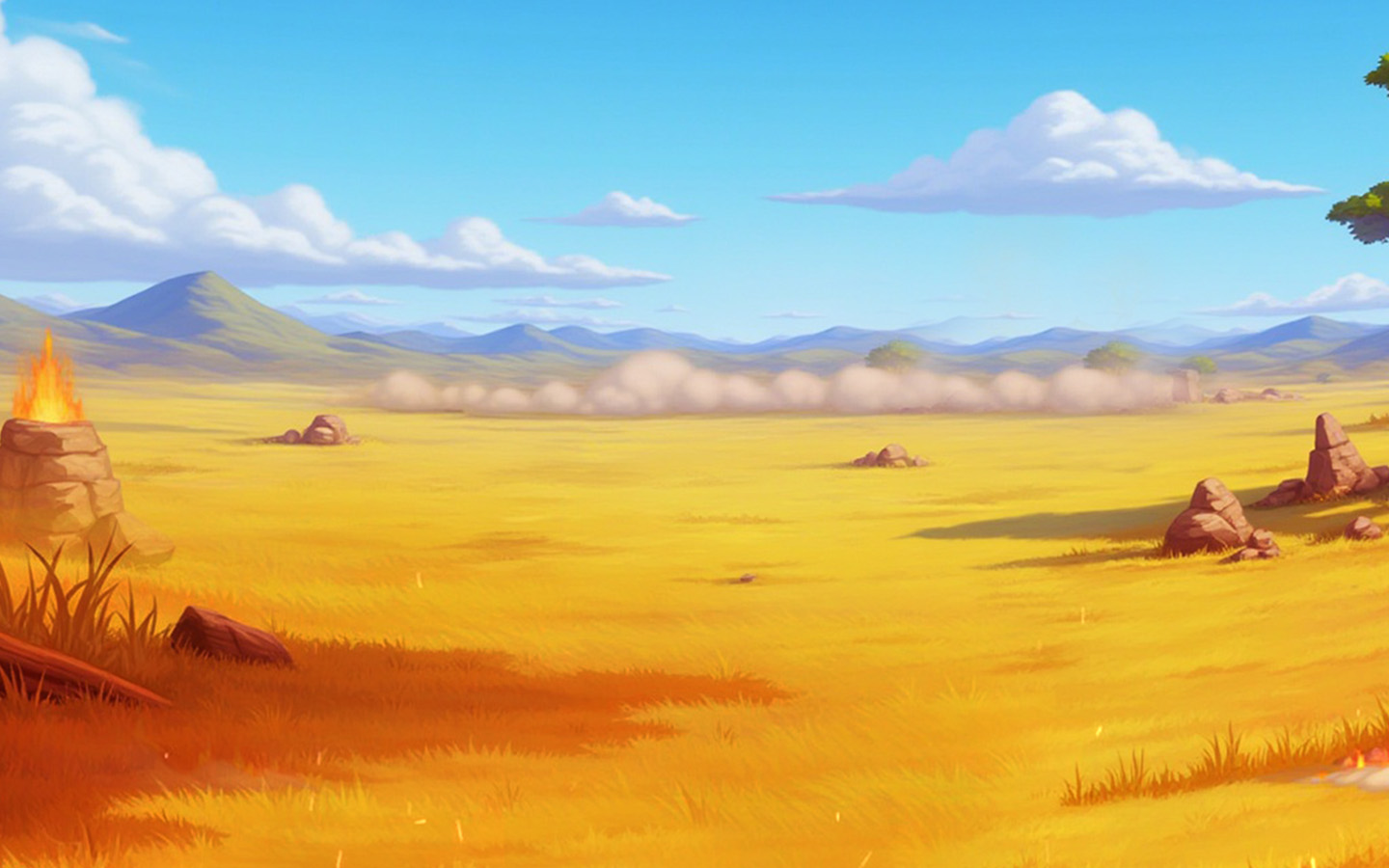 Blazing Rhino- Hold & Hit