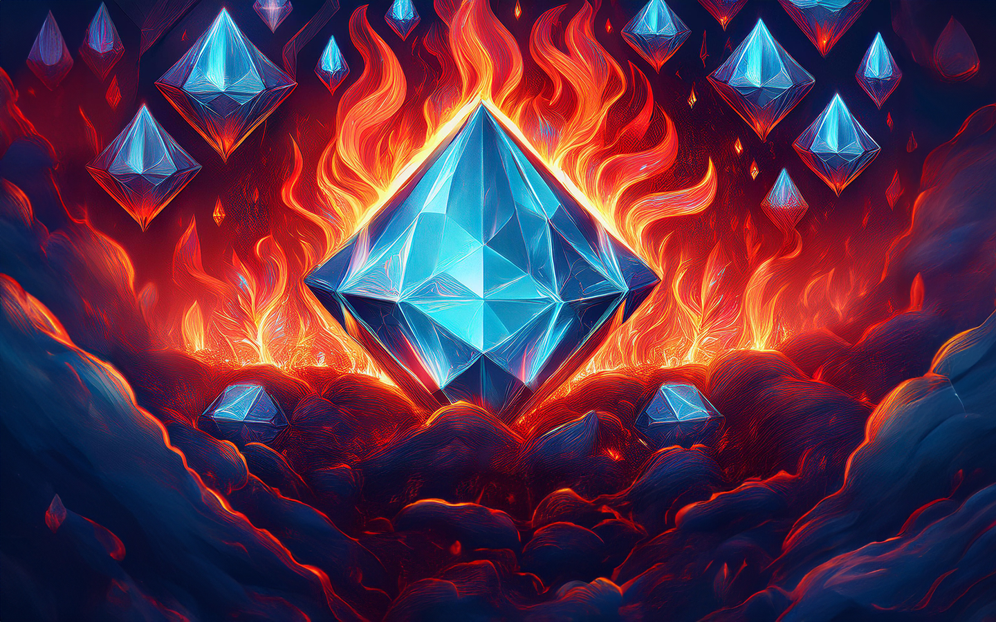 9 Blazing Diamonds Wowpot