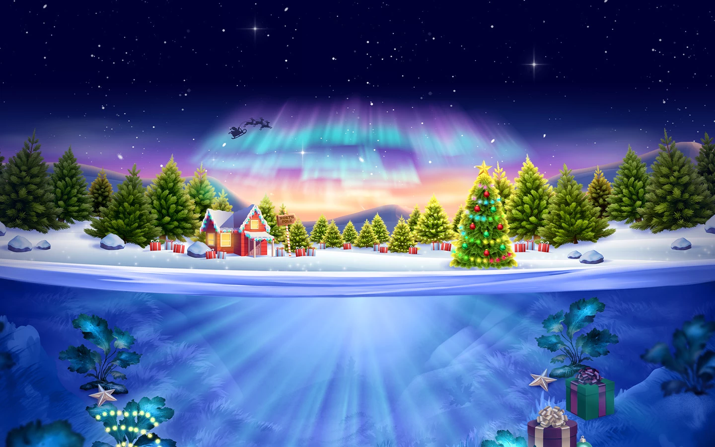 Fishin' Triple Christmas Pots of Gold Power Combo