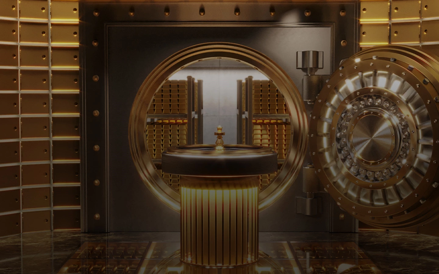 Live Gold Vault Roulette