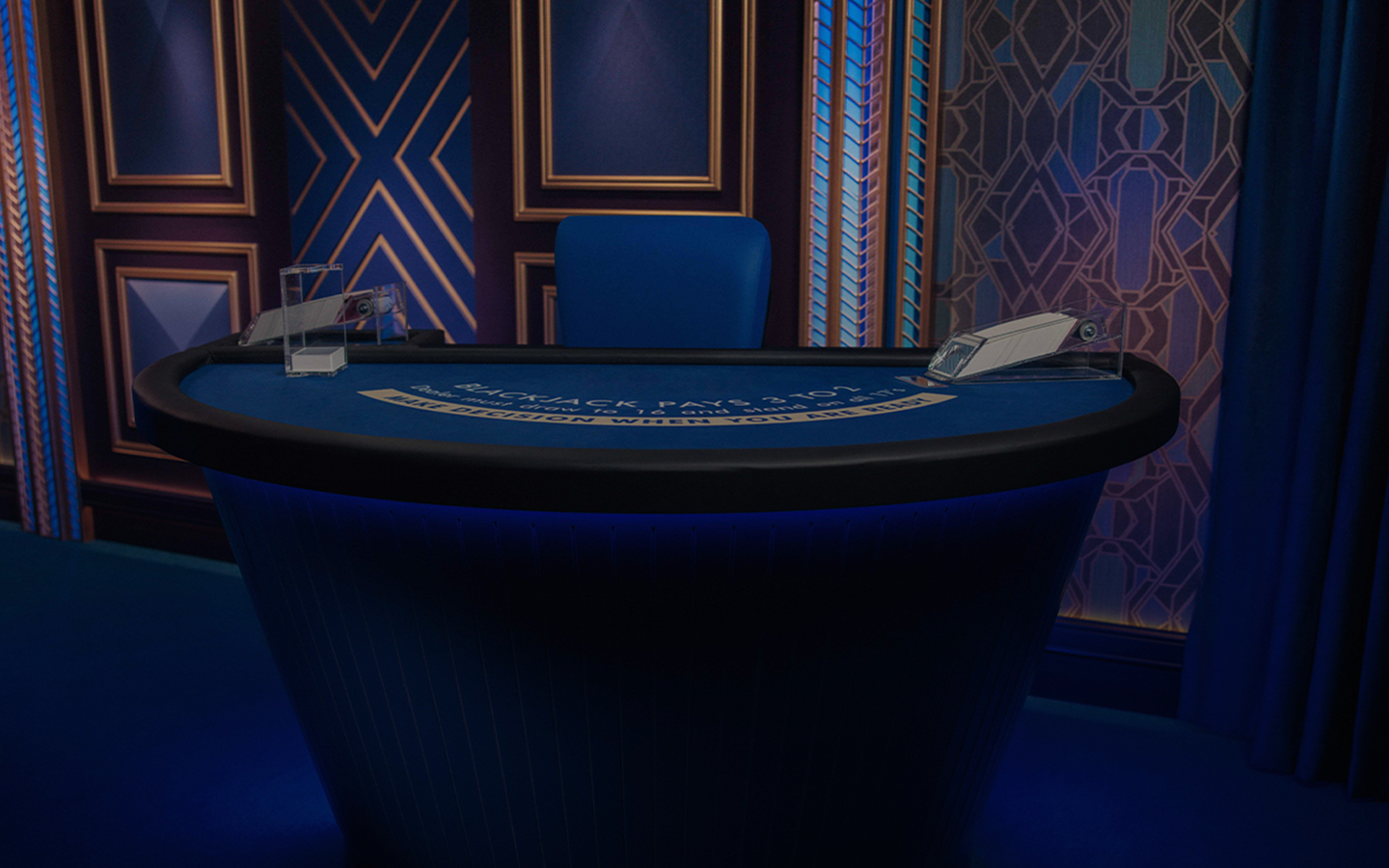 Live Blackjack 01 - Azure