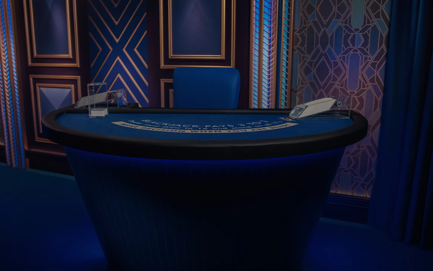 Live Blackjack 01 - Azure