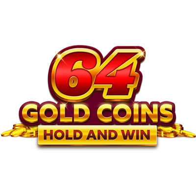 64 Gold Coins Hold and Win