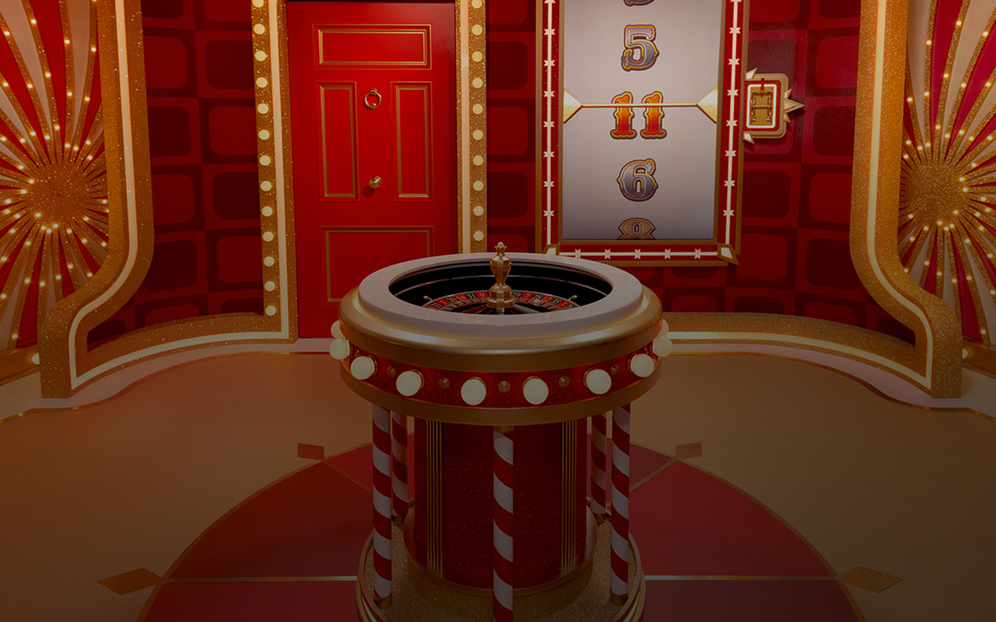 Live Red Door Roulette