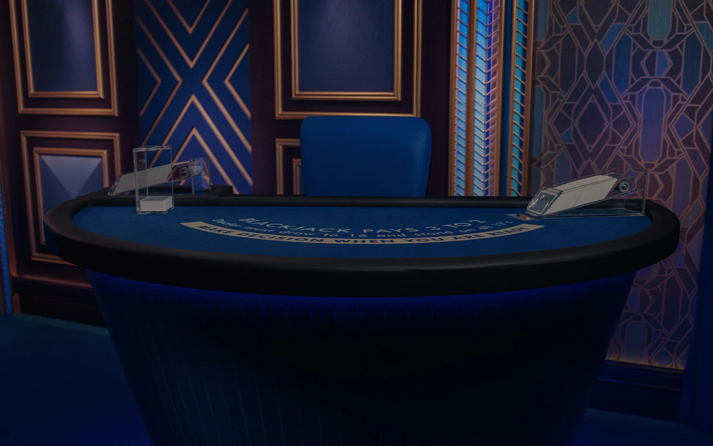 Live Blackjack 03 - Azure