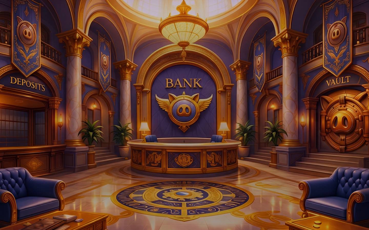 Mr. Oinkster's Key to Riches