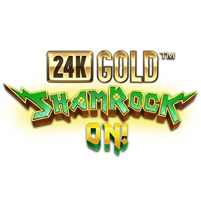 24k Gold Shamrock On