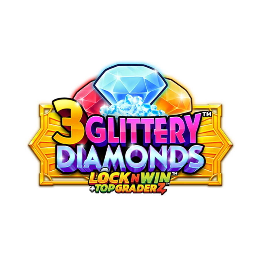 3 Glittery Diamonds