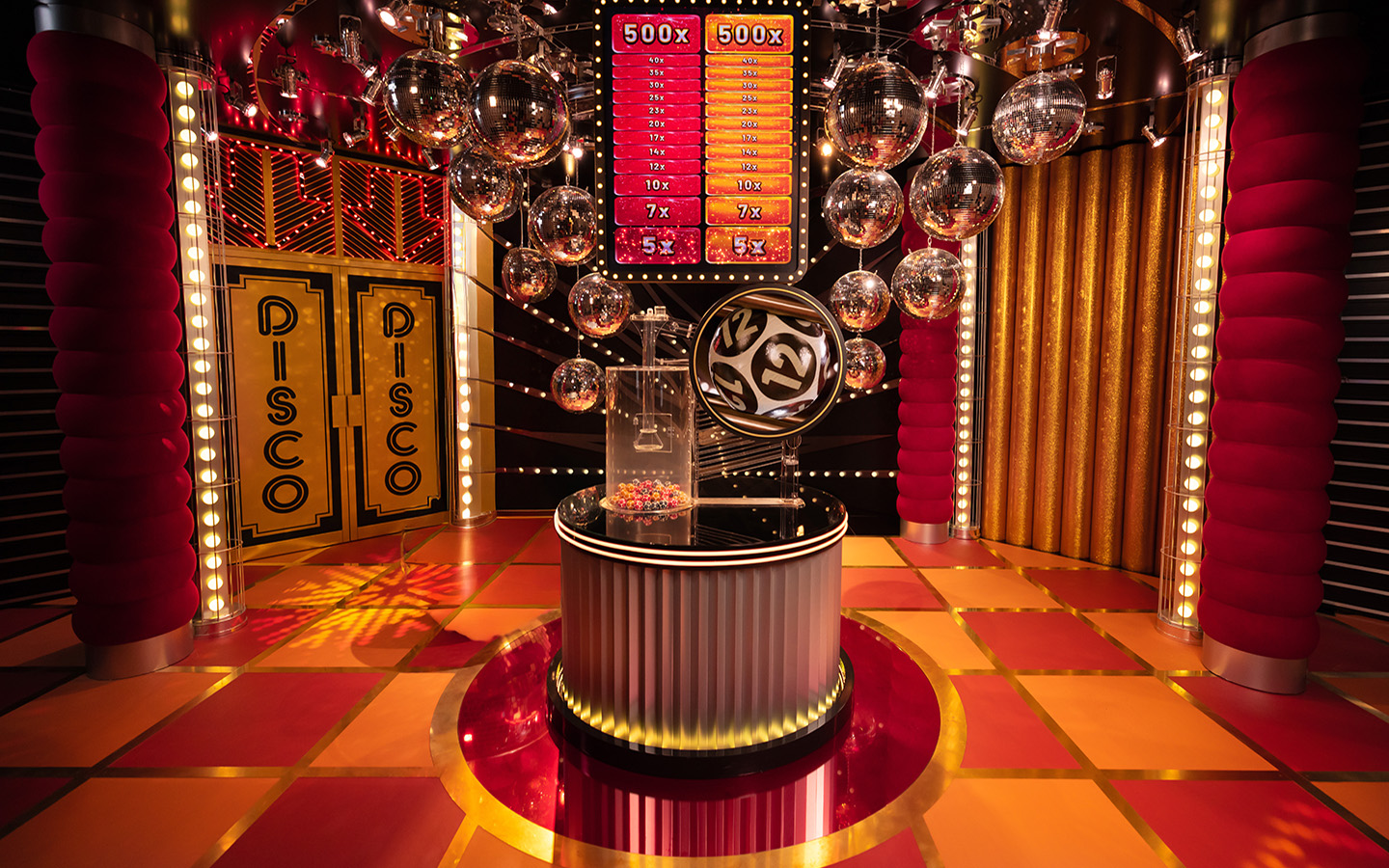 Live Disco Balls