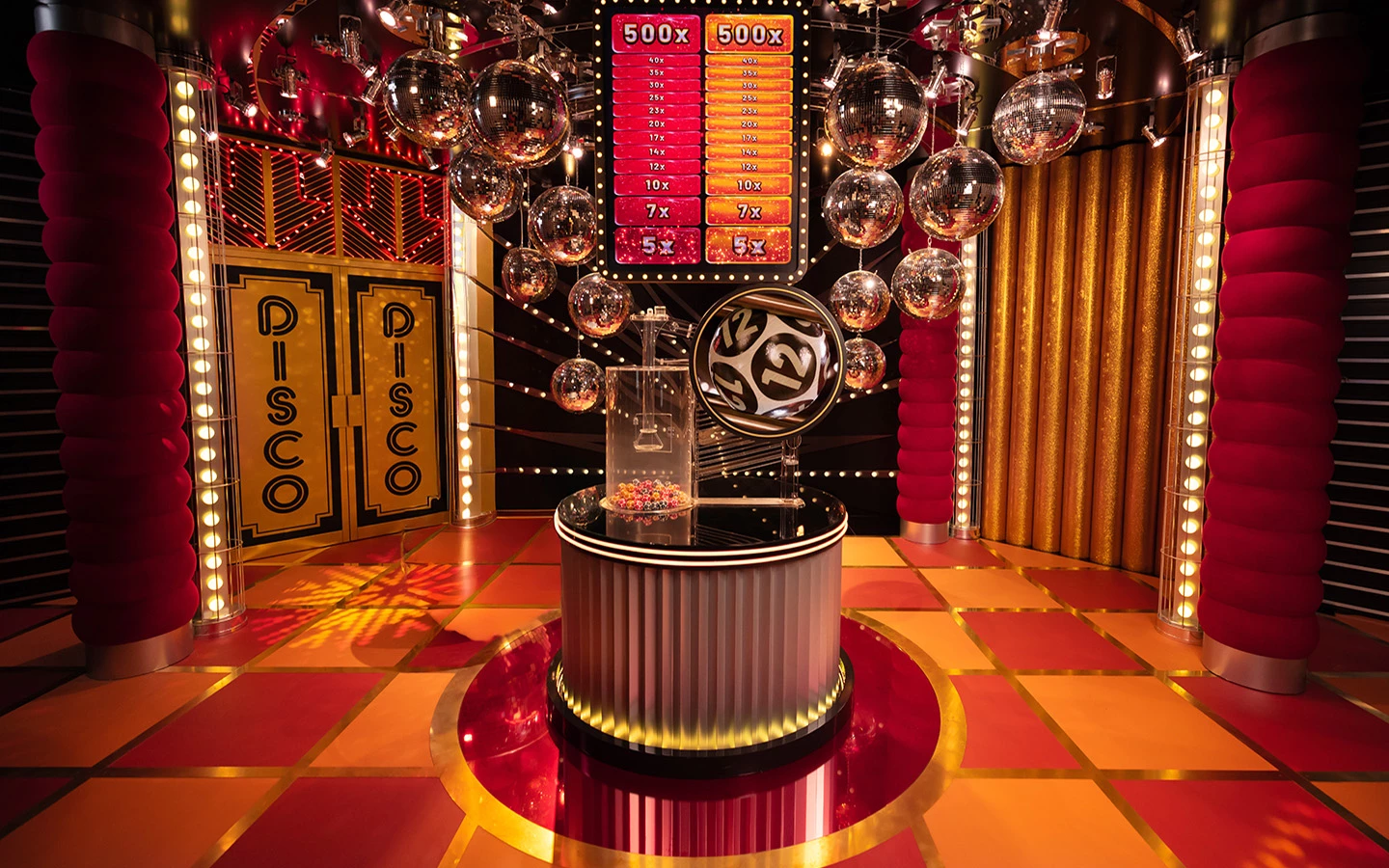 Live Disco Balls