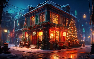 Diamond Link: Mighty Santa Boarded Up