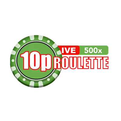 10P Roulette 500X Live