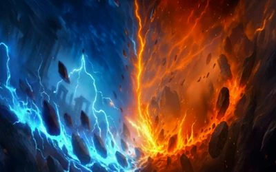 Zeus vs Hades - Gods of War 250