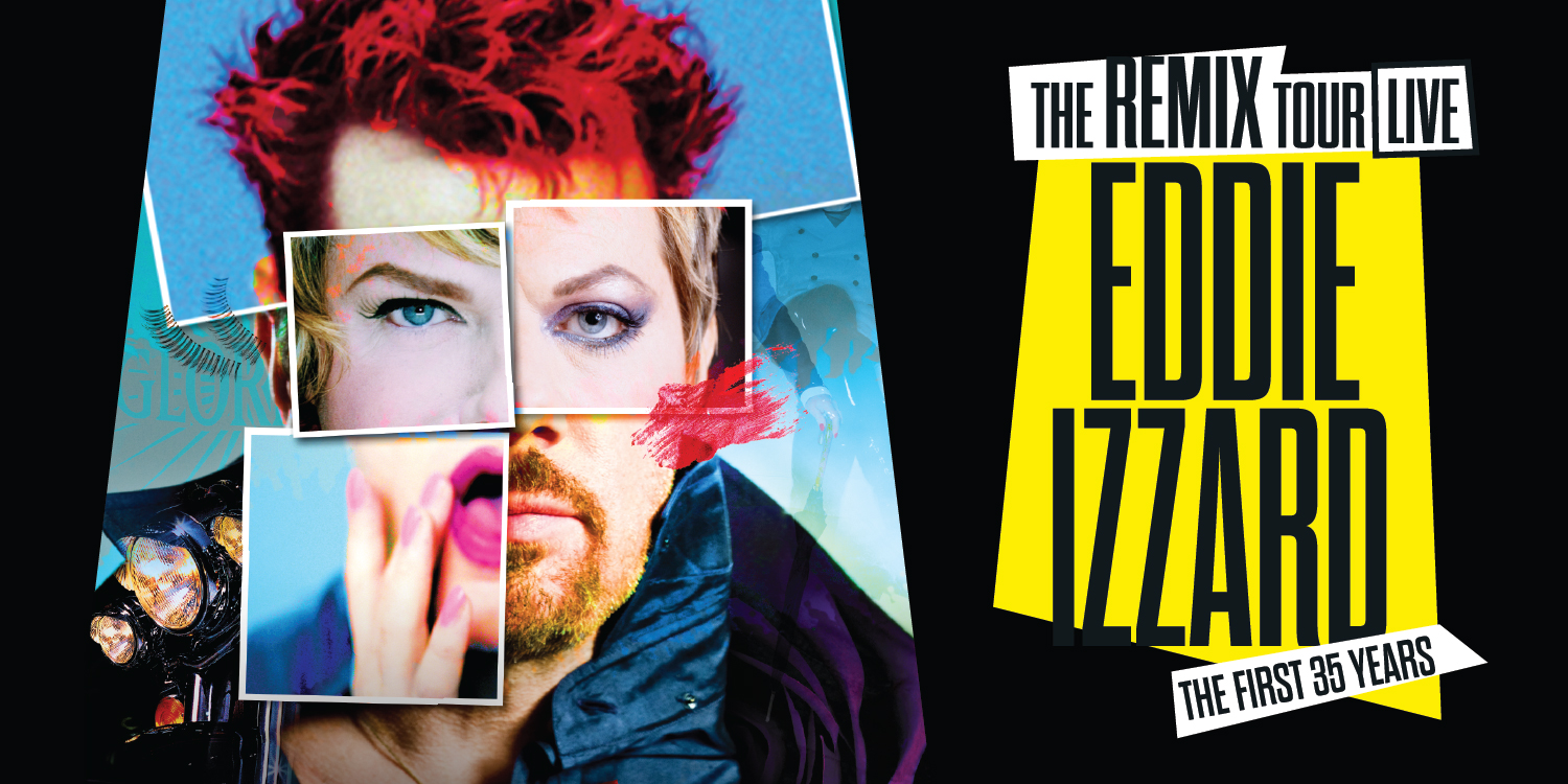 Eddie Izzard - The Remix: The First 35 Years | Official Box Office 