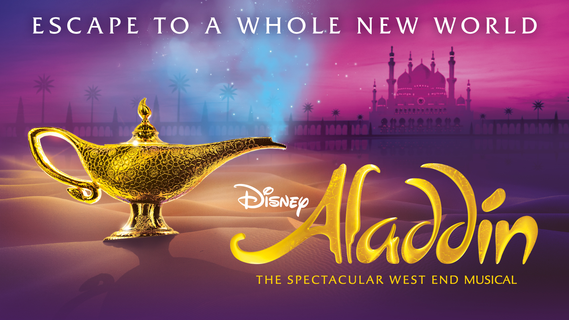 Disney's Aladdin UK Tour | Sign Up | ATG Tickets