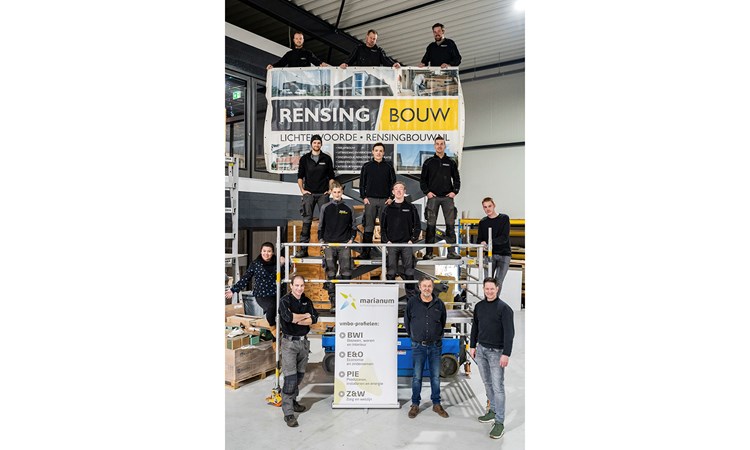 Rensing Bouw gedijt goed op jong bloed