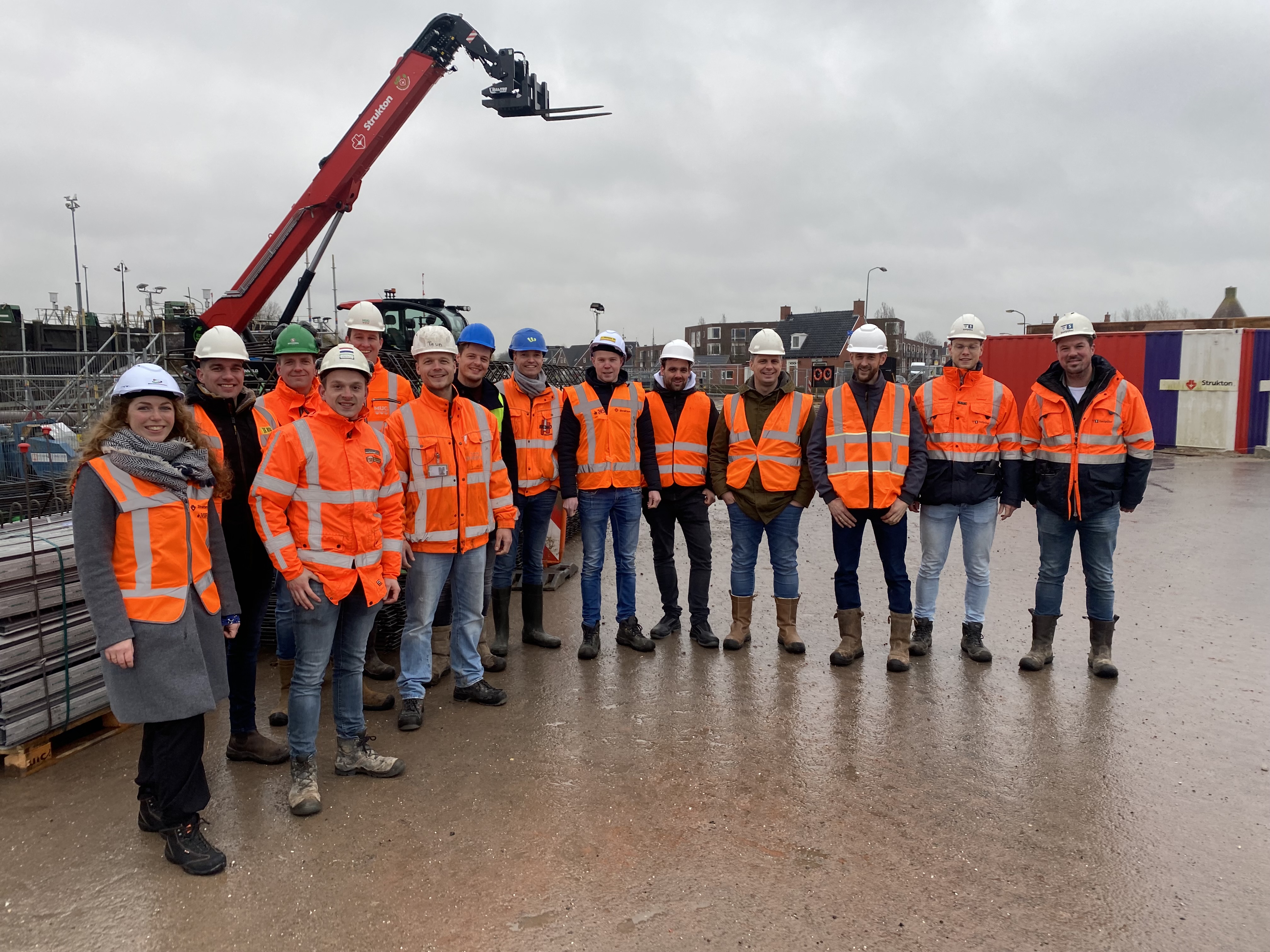 JBN Noord op excursie naar de Nieuwe Waterwerken in Zoutkamp