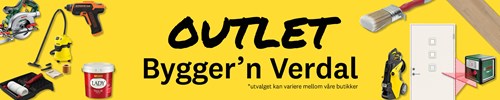 Outlet-produkter hos Bygger'n Verdal