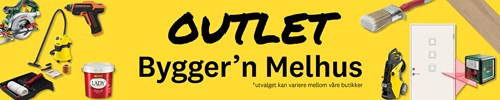 Outlet-produkter hos Bygger'n Melhus