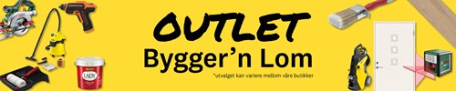 Outlet-produkter hos Bygger'n Lom