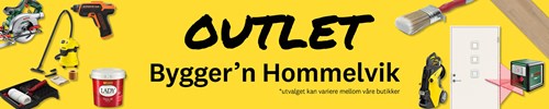 Outlet-produkter hos Bygger'n Hommelvik