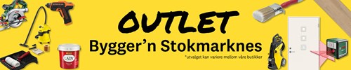 Outlet-produkter hos Bygger'n Stokmarknes