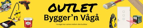 Outlet-produkter hos Bygger'n Vågå