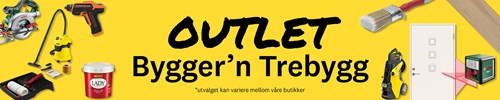 Outlet-produkter hos Bygger'n Trebygg