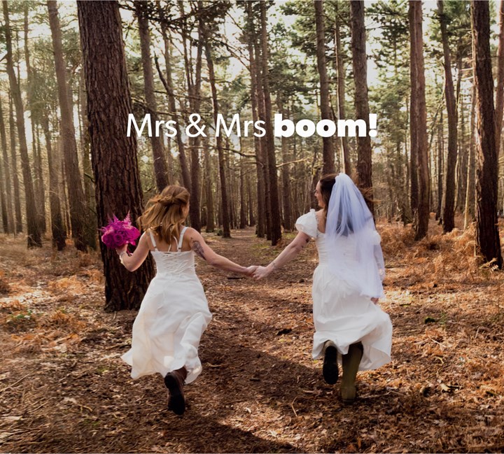 Mrs & Mrs in the forest