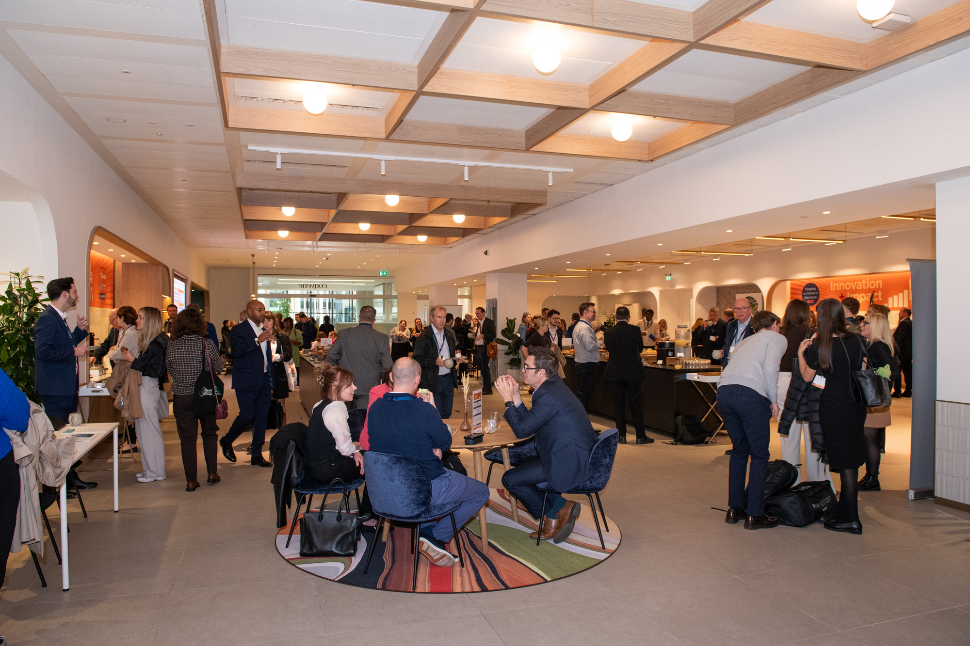 A Vibrant Drinks Reception