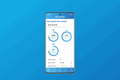 DELTA Mobiel-app