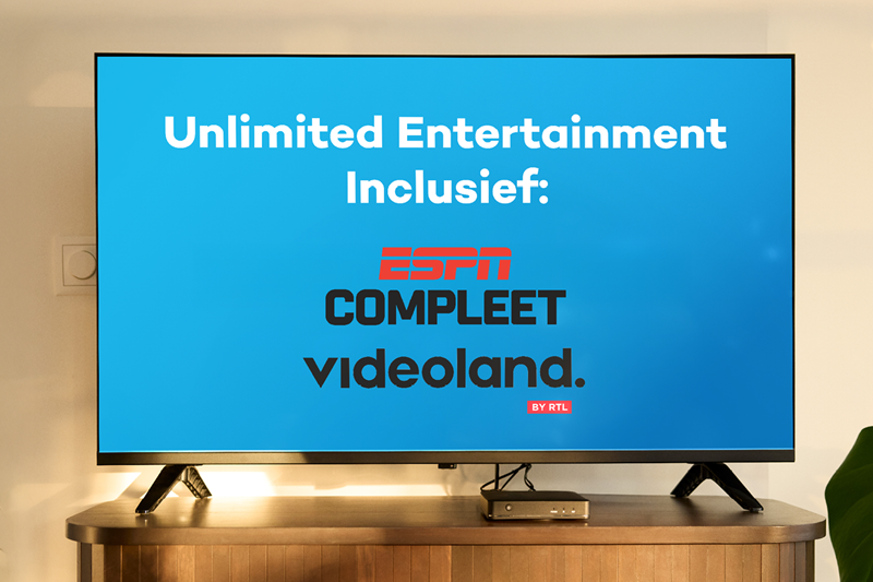 Unlimited entertainment van DELTA