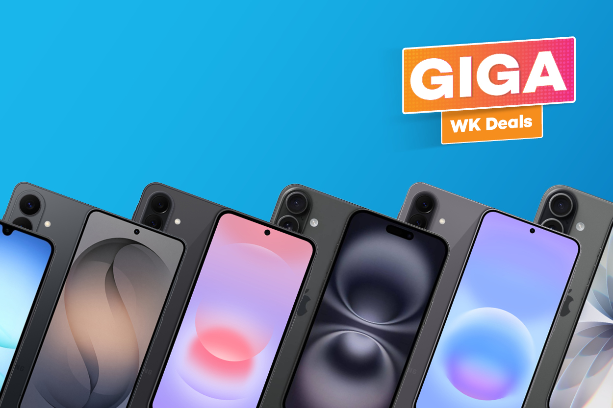 delta telefoons oranje achtergrond
