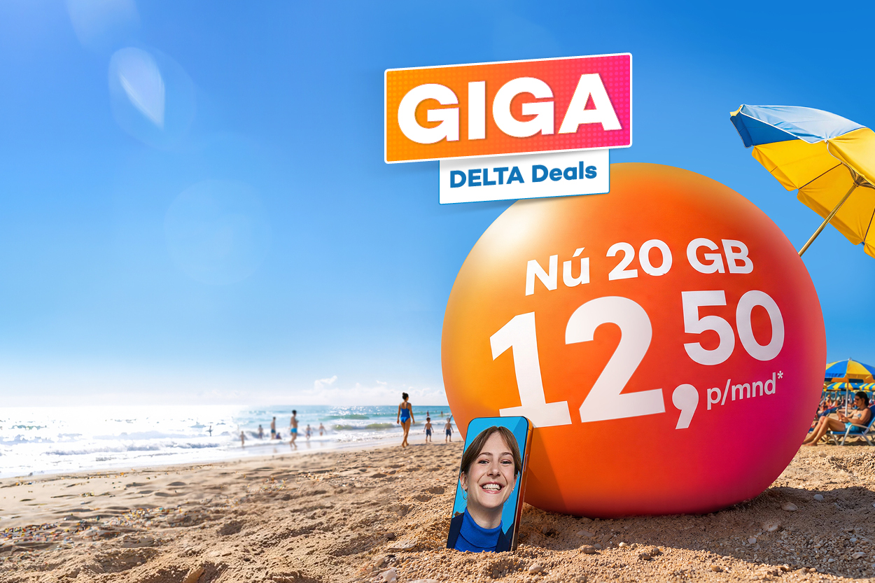 Beleef de zomer met DELTA Mobiel