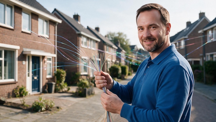 DELTA voordelen glasvezel | AI gegenereerd