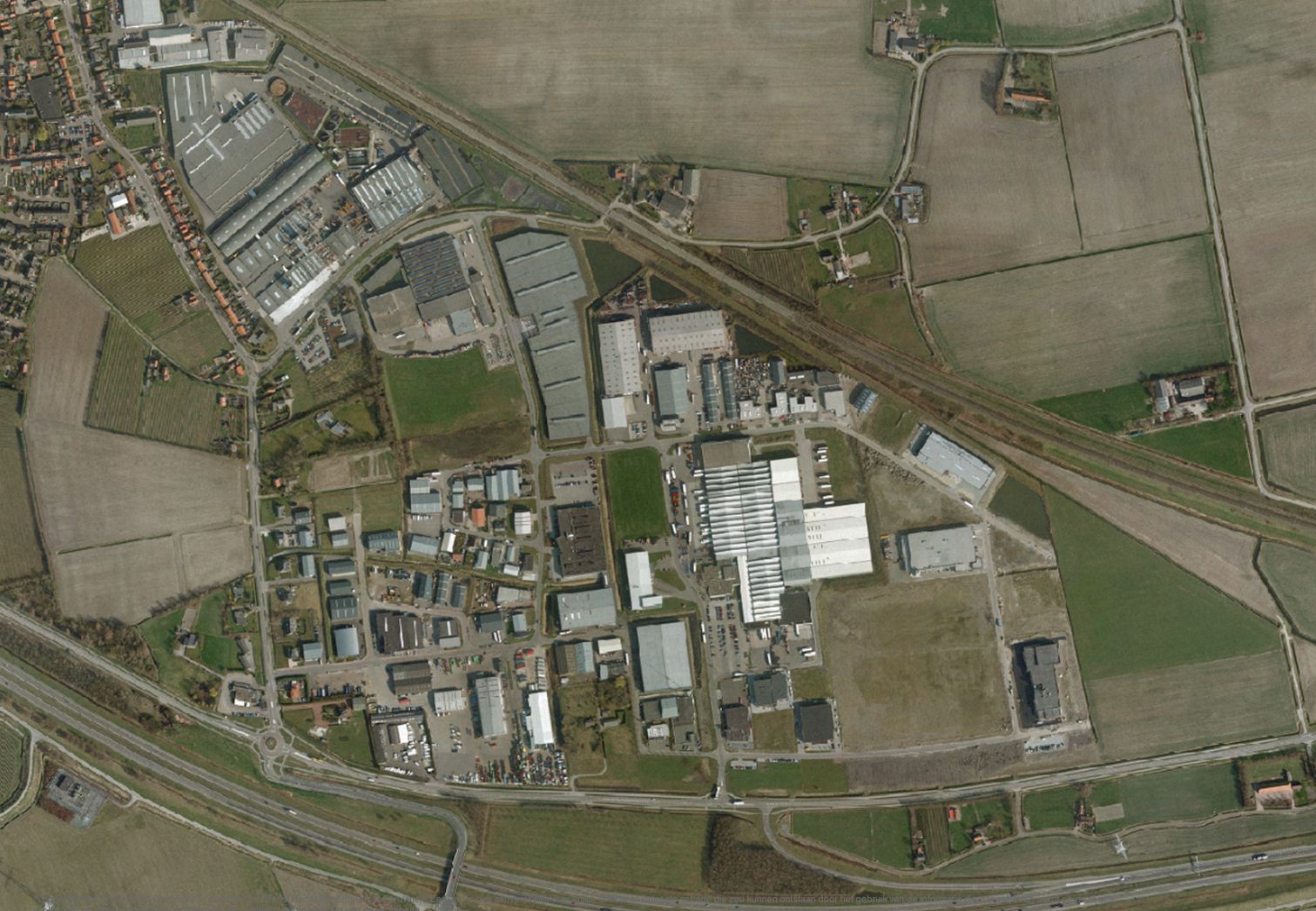 Bedrijventerrein Smokkelhoek in Kapelle - foto planviewer