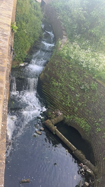 viaduct with water