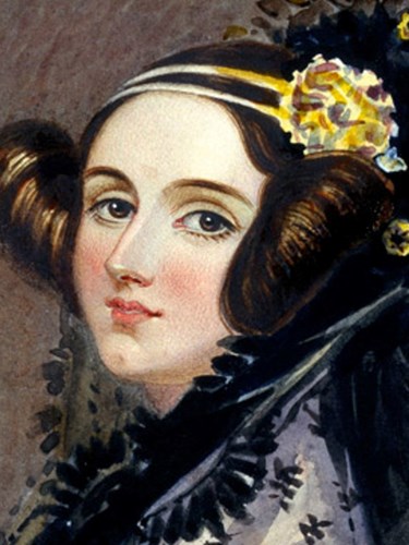 Portrait of Ada Lovelace, daughter of Lord Byron