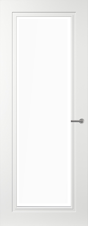 Svedex Binnendeuren Cameo CE102 Gezandstraald glas met blanke rand | Afgelakt met Svedex Superlak | Deurengigant.nl product afbeelding