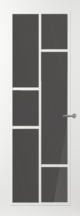 Svedex Binnendeuren Front FR506 Rookglas | Afgelakt met Svedex Superlak | Deurengigant.nl product afbeelding