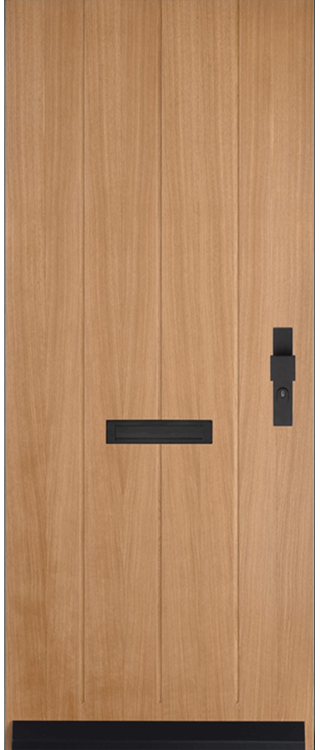 Skantrae Voordeuren SKN 656 EIK | Massief hardhout | Deurengigant.nl product afbeelding