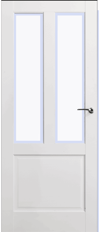 Skantrae Binnendeuren SKS 240 Satinato facet glas | Stijlvolle binnendeur | Deurengigant.nl product afbeelding