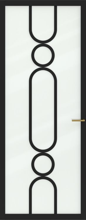 Skantrae Binnendeuren SSL 4523 Nevel glas | Stijlvolle binnendeur | Deurengigant.nl
