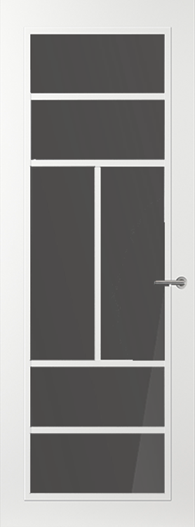 Svedex Binnendeuren Front FR507 Rookglas | Afgelakt met Svedex Superlak | Deurengigant.nl product afbeelding