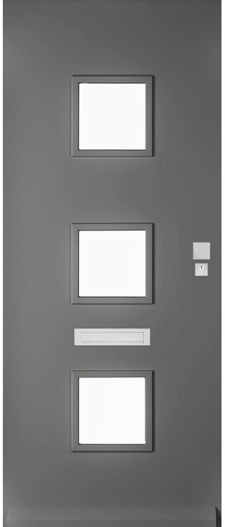 Skantrae Voordeuren SKN 654 Iso satinato glas | Massief hardhout | Deurengigant.nl product afbeelding