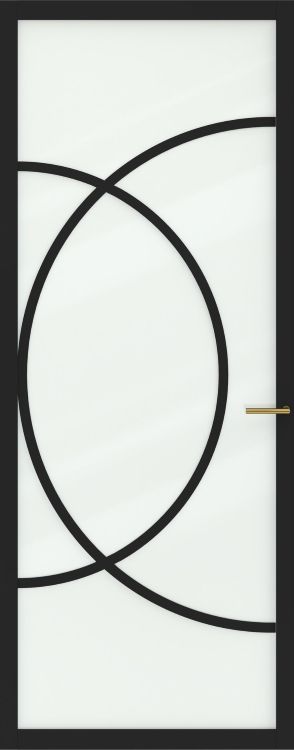 Skantrae Binnendeuren SSL 4518 Nevel glas | Stijlvolle binnendeur | Deurengigant.nl