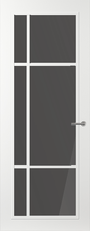 Svedex Binnendeuren Front FR501 Rookglas | Afgelakt met Svedex Superlak | Deurengigant.nl product afbeelding